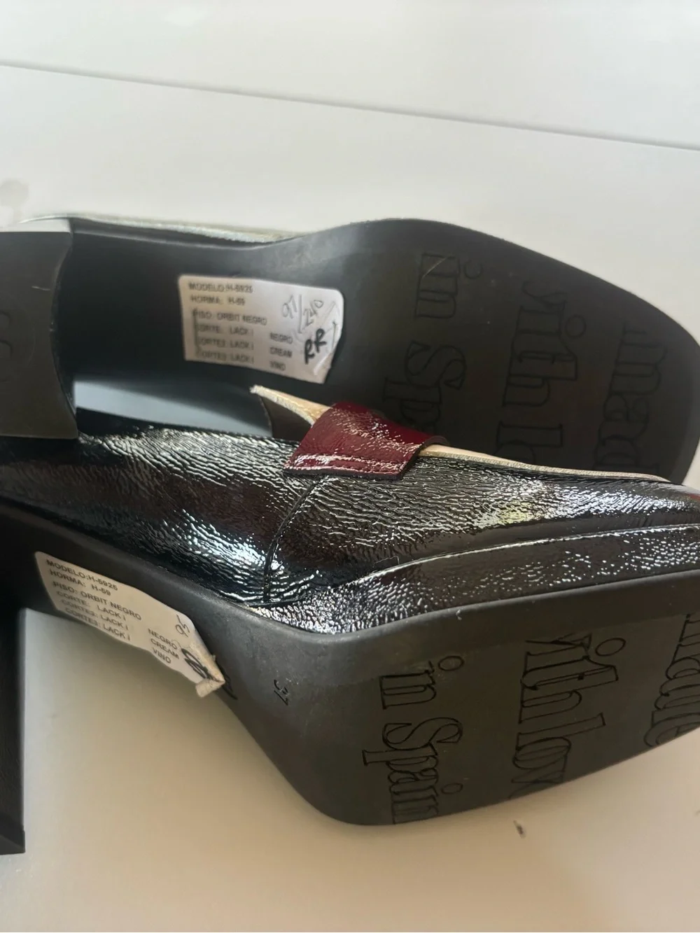 Wonders Patent Leather Platforms-37/6.5-NWOB